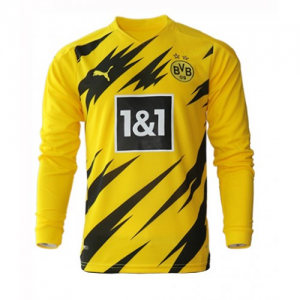 Jalkapallo pelipaidat BVB Borussia Dortmund Koti 2020 21 – Pitkähihainen