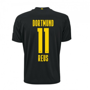 Jalkapallo pelipaidat BVB Borussia Dortmund Marco Reus 11 Vieras 2020 21 – Lyhythihainen