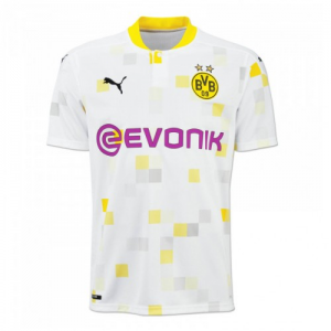 Jalkapallo pelipaidat BVB Borussia Dortmund Kolmas 2020 21 – Lyhythihainen