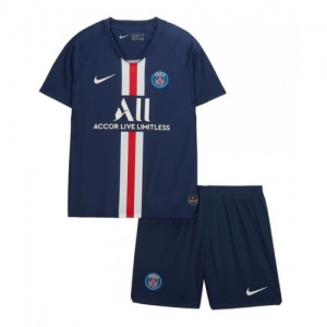 Jalkapallo Pelipaidat/Peliasut Paris Saint Germain Lasten Kotis 2019 20- Lyhythihainen（Sisältää Shortsit）