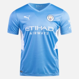 Jalkapallo Pelipaidat Manchester City Koti PUMA 2021/22 – Lyhythihainen