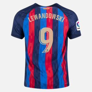 Jalkapallo Pelipaidat FC Barcelona Lewandowski 9 Koti 2022/23 – Lyhythihainen