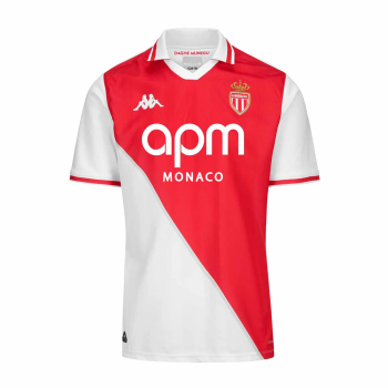 Jalkapallo Pelipaidat AS Monaco Koti 202425 – Lyhythihainen